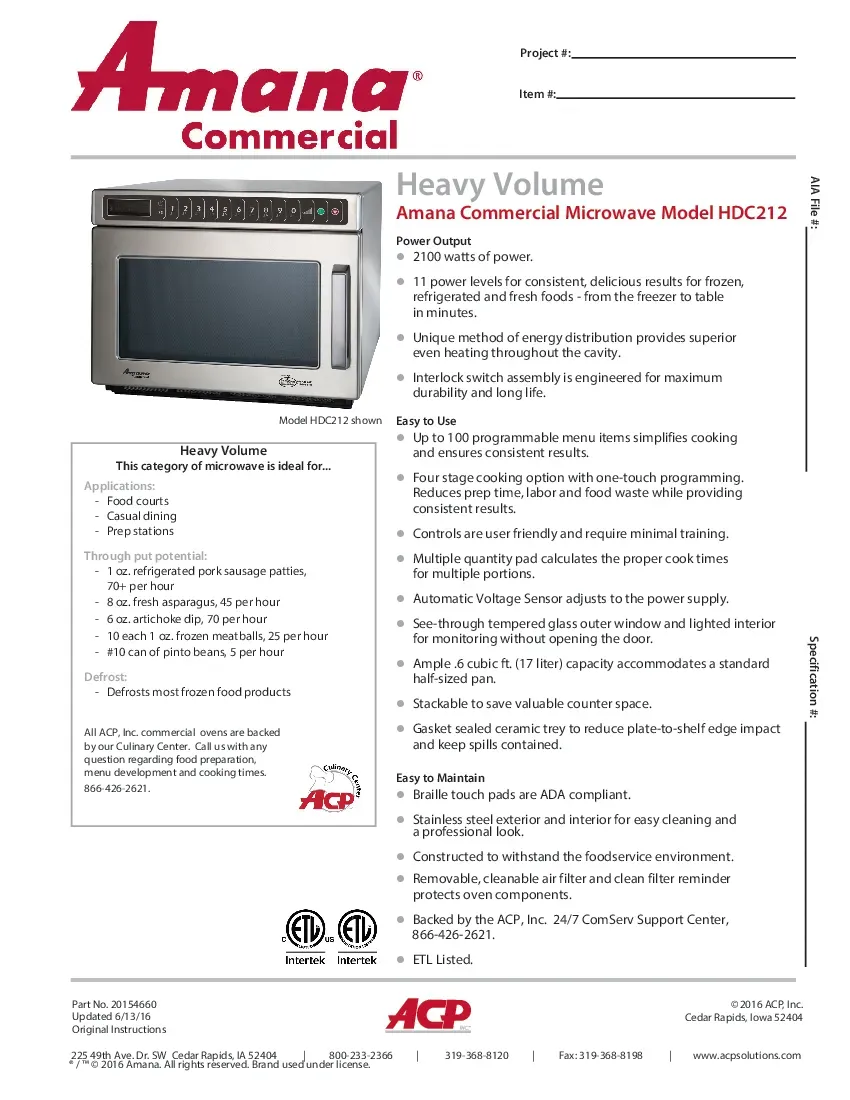 acp-amana-commercial-hdc212-microwave-oven-208-240v-2100-watts-specsheet-260707tuyrrt.pdf