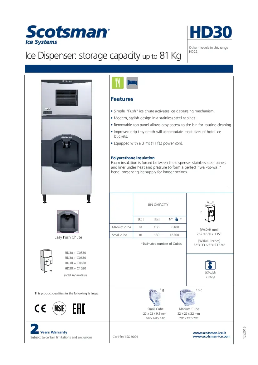 scotsman-hd30b-6-ice-dispenser-180-lb-storage-capacity-30-w-specsheet-260707kxn2gc.pdf