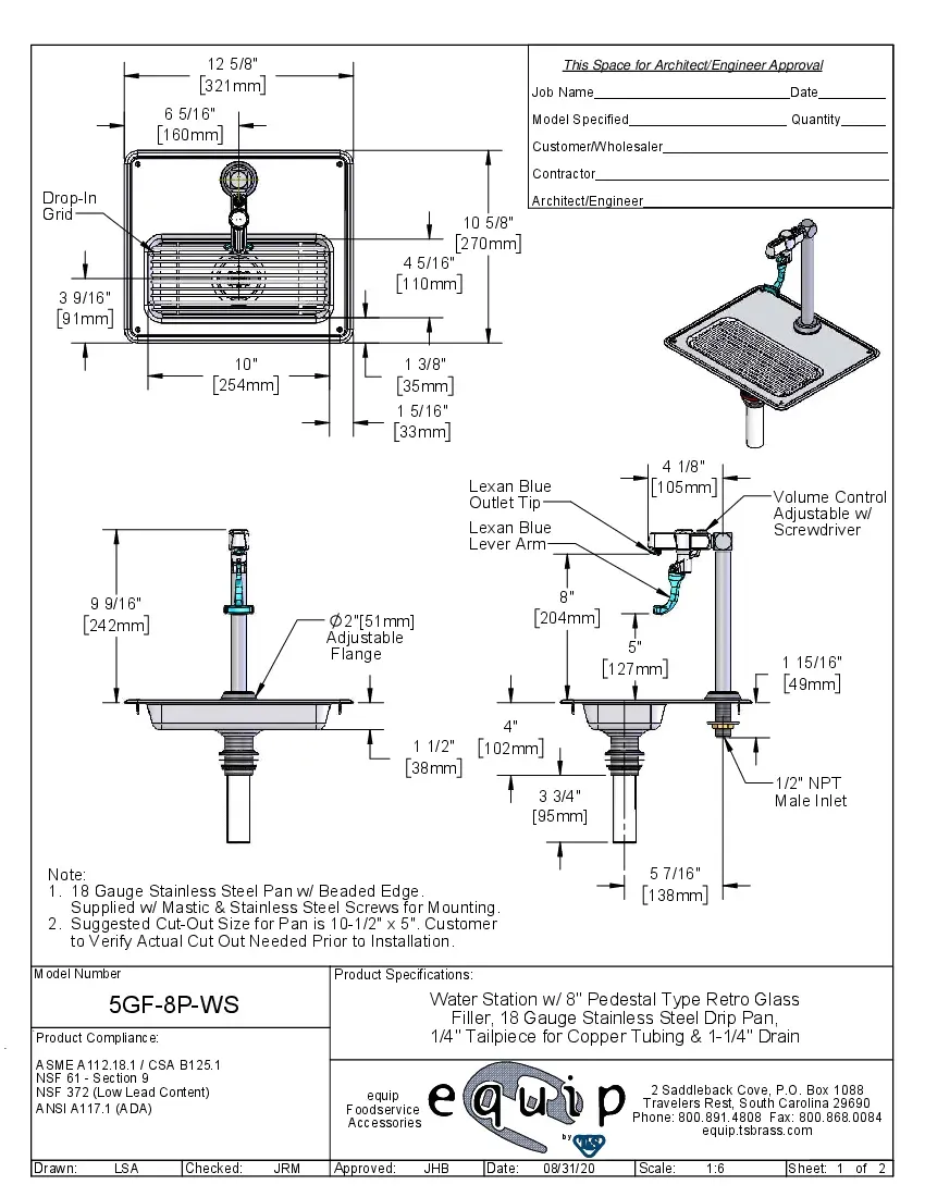 t-s-brass-5gf-8p-ws-glass-filler-station-with-drain-pan-chrome-plated-specs-26070752tnnb.pdf