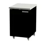 Beverage Air BB24HC-1-B, Back Bar Cabinet, Refrigerated, 24" W, Solid Door, Black