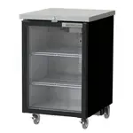 Beverage Air BB24HC-1-FG-S, Back Bar Cabinet, Refrigerated, 24" W, Glass Door