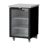 Beverage Air BB24HC-1-G-S, Back Bar Cabinet, Refrigerated, 24" W, Glass Door