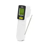 CDN Measurement Tools , INTP662, Thermometer, Infrared Gun/Thermocouple -76 - 662F 3-3/4-In Probe W/ Thin Tip & Anti-Microbial - Ds 8:1