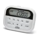 CDN Measurement Tools , PT2, Timer, 4-Event Timer & Clock 100 Hours By Hr/Min/Sec