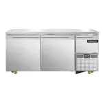 Continental Refrigerator RA68SN-U, Base Undercounter Refrigerator, Rehingeable Doors