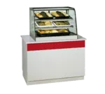 Federal Industries CD3628, Display Case, Non-Refrigerated Countertop, Glass Doors, Black