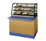 Federal Industries CD4828SS, Display Case, Non-Refrigerated Countertop, Glass Doors, Black