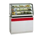 Federal Industries CRB3628, Display Case, Refrigerated Deli, Countertop, Glass Doors, Black