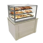 Federal Industries ITD6034, Display Case, Non-Refrigerated Countertop, Sliding Doors, Gray