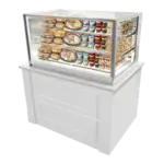 Federal Industries , ITR6026, Refrigerated Bakery and Deli Service Case, Sliding Doors, Gray