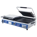 Globe , GPGDUE14D, Sandwich / Panini Grill, 208-240V, Electric, 14.0 Inch