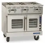 Imperial Range IR-4-G12-P, Oven, Gas, Restaurant Type, Low-Profile
