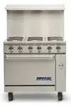 Imperial Range IR-4-G12-XB, Oven, Gas, Restaurant Type, Lift-Off