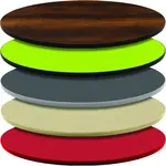 Oak Street CTM60R-T3, Table Top, Laminate