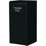 Oak Street M8520-BLK-UNASSEMBLED, Trash Receptacle, Cabinet Style
