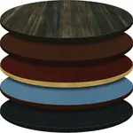 Oak Street , OLWE48RND-T2, Table Top, Laminate