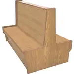 Oak Street SHEP-2442-DBL-WSWB, Seating, Booth, Double