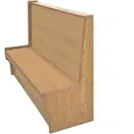 Oak Street SHEP-2442-SGL-WSWB, Seating, Booth, Single