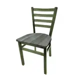 Oak Street SL135C-B2-BW, Chair, Side, Indoor