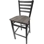 Oak Street SL2301-SV-BW, Seating, Bar Stool