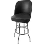 Oak Street , SL3134-BLK, Bar Stool, Swivel, Indoor