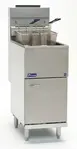 Pitco Frialator 40D, Fryer, Gas, Floor Model, Full Pot