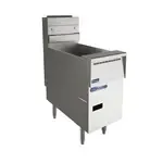 Pitco Frialator , SSH55S-SSTC-1FD, Fryer, Gas, Floor Model, Full Pot