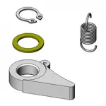 T&S Brass , 014940-45, Hose Reel Parts