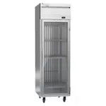 Victory Refrigeration VEFSA-1D-GD-HC, Freezer, Reach-In, One-Section, Self-Contained, Hinged Glass Door
