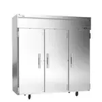 Victory Refrigeration VEFSA-3D-SD-HC, Freezer, Reach-In, Three-Section, Self-Contained, Solid Door
