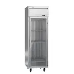 Victory Refrigeration VERSA-1D-GD-HC, Refrigerator, Reach-In, One-Section, Self-Contained, Hinged Glass Door