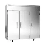 Victory Refrigeration VERSA-3D-SD-HC, Refrigerator, Reach-In, Three-Section, Self-Contained, Solid Door